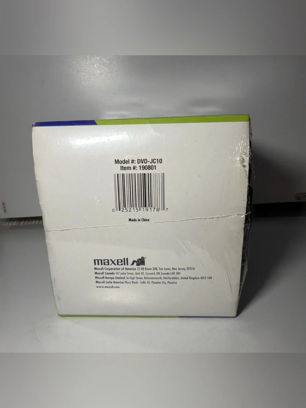 Black DVD Storage Boxes - 10 Pack